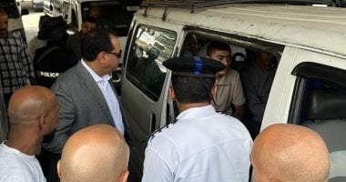جولة مفاجئة لمدير أمن الفيوم للتأكد من جاهزية المواقف لانطلاق الدراسة