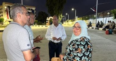 رئيس جامعة قناة السويس يتابع إجراءات تسكين الطلاب بالمدن الجامعية
