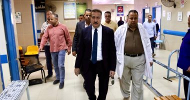 محافظ المنوفية يتفقد إنشاءات مبنى الرمد الجديد باستثمارات 40 مليون جنيه