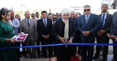 افتتاح الصالة الدولية لرفع الأثقال بالقرية الأولمبية لقناة السويس