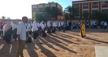 بالصور.. انتظام الدراسة بمدارس جنوب سيناء