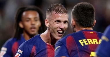 برشلونة يلاحق ريال مدريد بثلاثية أمام خيتافي في الدوري الإسباني.. فيديو