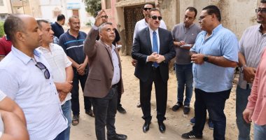محافظ المنوفية يتفقد إنشاءات عمارة الإسكان الاقتصادى بتكلفة 14 مليون جنيه