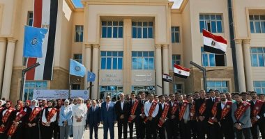 "طلاب من أجل مصر" يستقبلون الطلبة الجدد بجامعة شرق بورسعيد الأهلية