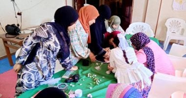 تمكين الفتيات ببيلا بورشة "إكسسوارات العروسة" ضمن مبادرة بداية جديدة