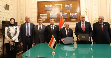 رئيس محكمة النقض ورئيس القضاء الأعلى يستقبل رئيس أمناء الجامعات الأوروبية