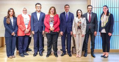 سفير مصر لدى اليابان يزور مقر البنك الدولى فى طوكيو