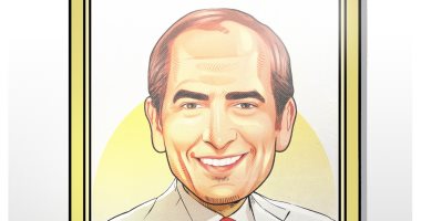 كاريكاتير اليوم السابع يحتفى بذكرى رحيل الفنان هشام سليم