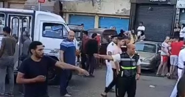 مصرع فتاة وإصابة 6 فى تصادم سيارتين بمنطقة العوايد بالإسكندرية