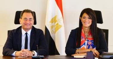 وزيرة التخطيط تبحث مع السفير الفرنسى آليات تنفيذ اتفاق الشراكة الاقتصادية