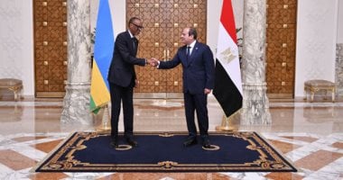 الرئيس السيسى: بحثنا سبل تعزيز نقل الخبرات المصرية وتقديم الدعم الفنى وتطوير الكفاءات فى رواندا