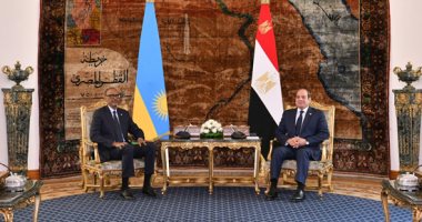 الرئيس السيسى يؤكد حرص مصر على مواصلة دعم رواندا فى تحقيق تطلعاتها التنموية