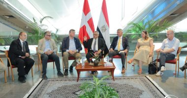 مكتبة الإسكندرية تستقبل سفير الدنمارك ووفد برلمانى مرافق له