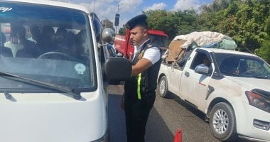 حملة للكشف عن تعاطى المخدرات والمخالفات المرورية بمنية سندوب فى الدقهلية