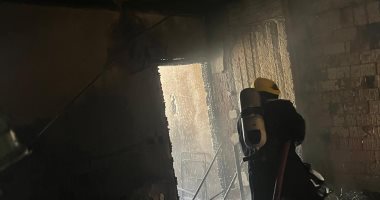 النار بدأت بغرفة الأطفال.. السيطرة على حريق شقة فى عقار بطوخ