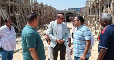 جهاز العبور: الانتهاء بنسبة 50% بمشروع إنشاء مجمع الورش الرئيسية بالمنطقة الصناعية الأولى