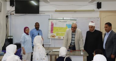 محافظ القليوبية يتفقد المعاهد الأزهرية ببنها في بداية العام الدراسي الجديد