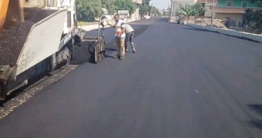 تنفيذ أعمال رصف طرق ههبا ومنيا القمح بتكلفة 83 مليونا و753 ألف جنيه