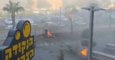 طارت 2000 كم.. لحظة انفجار مسيرة بفندق فى "إيلات" جنوب إسرائيل.. فيديو