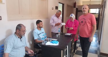 صندوق مكافحة المخدرات يجرى تحليلا للعاملين بديوان مدينة أجا فى الدقهلية