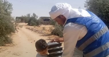 حياة كريمة تواصل مبادرة مطبخ الكرم بالعريش.. صور
