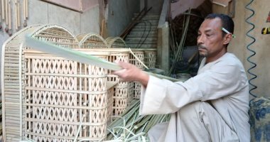 صناعة الجريد بقنا