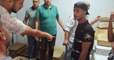 ضبط طن و580 كيلو أسماك مجمدة مشتبه فى صلاحيتها للاستهلاك الآدمى بكفر الشيخ