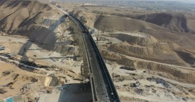 كوبرى الخور الأعلى فى مصر يستعد لمرور القطار الكهربائى السريع.. صور