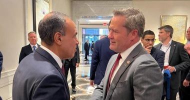 وزير الخارجية يلتقي المندوب الدائم الأمريكي لدى الأمم المتحدة