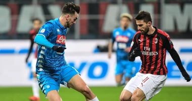 ميلان يستضيف نابولي فى قمة نارية على صدارة الدوري الإيطالي