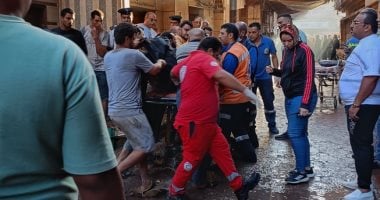 الهلال الأحمر المصرى يوجّه فرق الطوارئ لإجراء الإسعافات في حادث مصنع المحلة