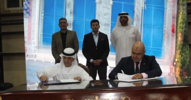 وزير الرياضة يشهد توقيع بروتوكول تعاون بين ناديي 6 أكتوبر وخورفكان الإماراتي