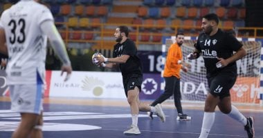 الزمالك يتقدم علي تاوباتي البرازيلي بالشوط الأول في بطولة العالم لأندية اليد