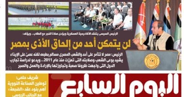 غدا فى اليوم السابع.. الرئيس السيسى: لن يتمكن أحد من إلحاق الأذى بمصر
