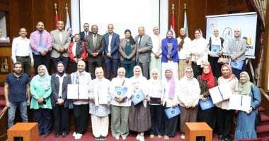 المركز القومى للبحوث ينظم الحفل الختامى لمبادرة أجيال لصيف 2025.. صور