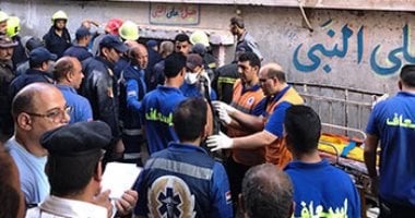 ارتفاع عدد ضحايا حادث حريق مصنع بالمحلة لـ 5 وفيات و25 مصابا