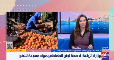 آمنة وصالحة للاستهلاك.. معهد المحاصيل الحقلية يوضح سبب اللون الأبيض داخل الطماطم
