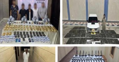 مقتل مسجل خطر وضبط ترسانة أسلحة ومخدرات بقيمة 136 مليون جنيه