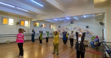 كلية علوم الرياضة بنات جامعة حلوان تستضيف مبادرة هي لياقة وصحة