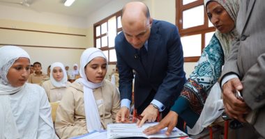 محافظ كفر الشيخ يفتتح أعمال تطوير وتوسعة مدرسة شهيد بالحامول