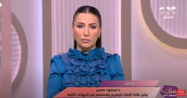 وكيل نقابة البيطريين يحذر عبر "الستات": لعاب وخدوش الحيوانات قد تنقل السعار