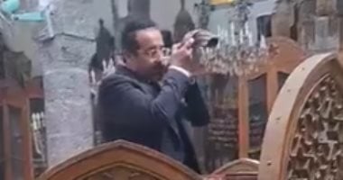 يهودي ينفخ البوق في كنيس الفرنج بدمشق لأول مرة منذ 30 عاما.. فيديو