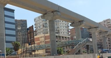 أكبر المشروعات التنموية بمحافظة الإسكندرية.. "اليوم السابع" يرصد تطورات مشروع مترو أبوقير.. تقدم فى أعمال المرحلة الثانية.. وضع أساسات أول محطة علوية بطوسون.. وانتهاء دق الأعمدة الخرسانية فى المسار.. صور وفيديو