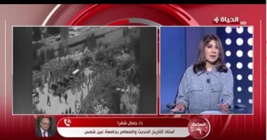 جمال شقرة لـ"الساعة 6": التاريخ نصر جمال عبد الناصر والشعب وصفه بالمعلم