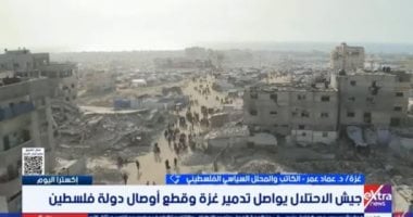 خبير فلسطينى: غارة جوية كل دقيقة على غزة والقصف مستمر