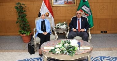 مدير المركز القومي للبحوث الجنائية تهنئء رئيس قضايا الدولة