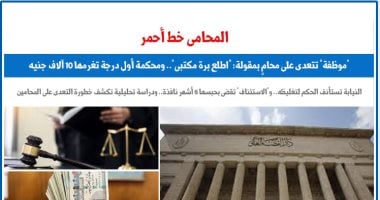 النيابة العامة تنصف محاميا أمام القضاء لترد حقه من إهانة موظفة.. برلمانى