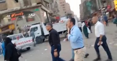 جولة مفاجئة لمحافظ الجيزة بفيصل وتحقيق عاجل مع المقصرين في النظافة (فيديو)