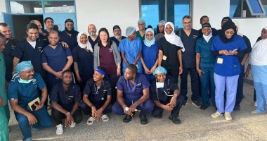 أطباء أسوان يجرون 44 عملية جراحية دقيقة لأطفال مدينة زنجبار بتنزانيا