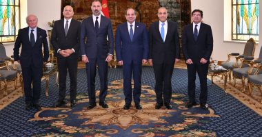 الرئيس السيسى يستقبل الأمير رحيم رئيس شبكة الآغا خان للتنمية